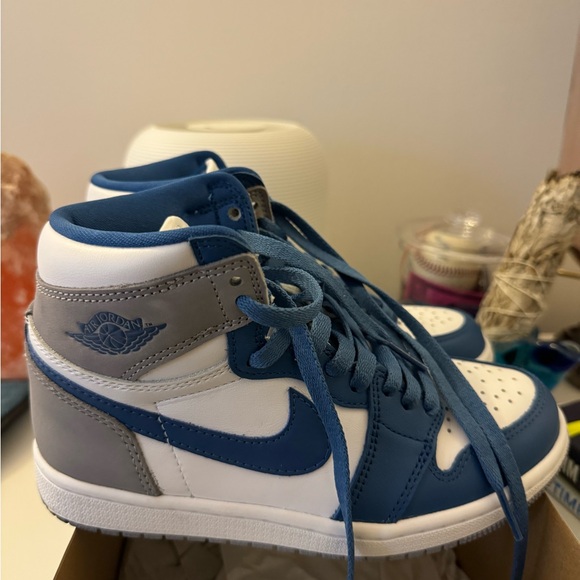 Jordan Retro 1 High OG - True Blue - Picture 2 of 8